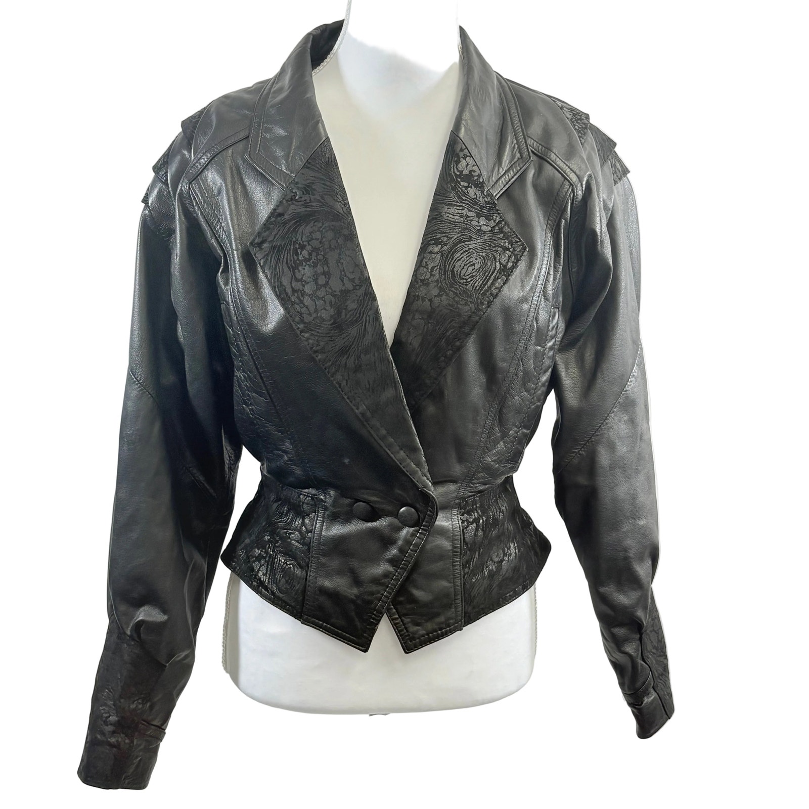 Wilson Vintage Women's Leather Jacket, Size Small